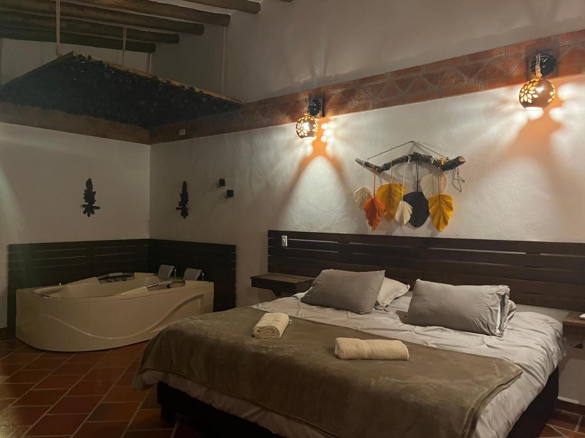 Hotel, Bungalows, Chalet Y Cabanas Aventura Park Villa De Leyva La Periquera Luaran gambar